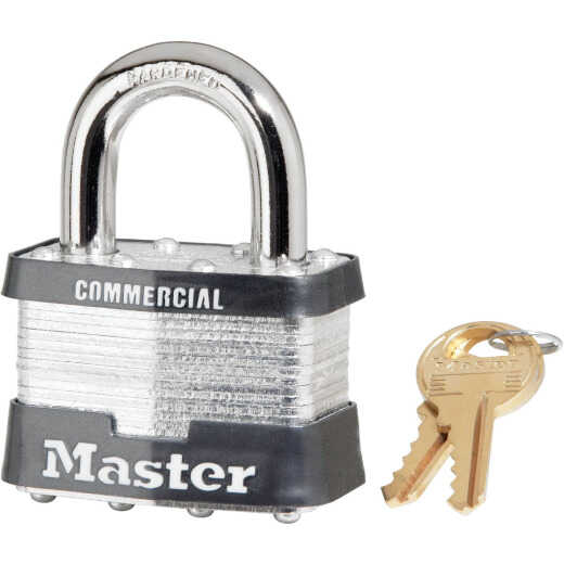 Master Lock A272 2 In. W. 4-Pin Tumbler Keyed Alike Padlock